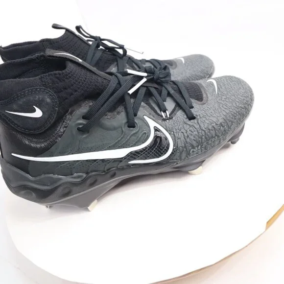 Nike Alpha Huarache NXT Black Metal Baseball Cleats Men's size us 7 - Picture 3 of 9